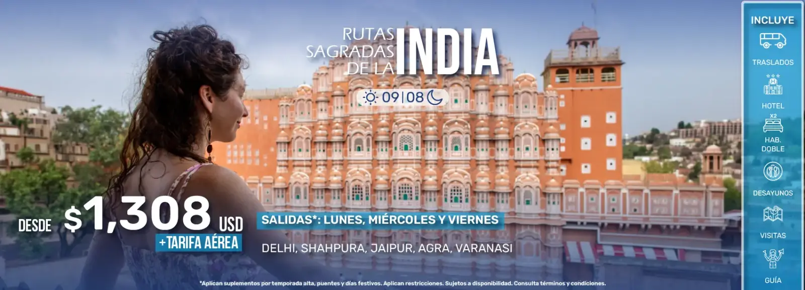 Viaje india delhi agra tvg 5612